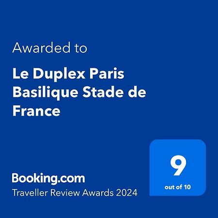 Le Duplex Paris Basilique Stade De France Apartment Saint-Denis  Exterior photo
